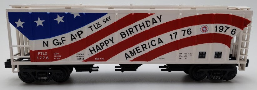 MTH 30-75211 O Gauge Pullman Transport PS-2 Discharge Hopper Car #1776 EX/Box