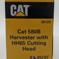 Norscot 55123 1:50 Caterpillar 580B Harvester With HH65 Cutting Head LN/Box
