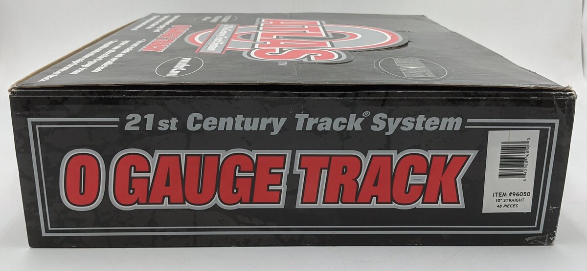 Atlas 96050 O Scale 10" Straight Track (33) LN/Box