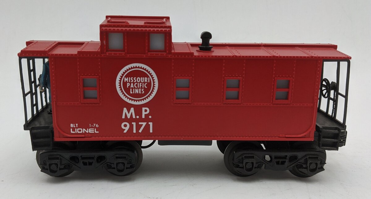 Lionel 6-9171 O Gauge Missouri Pacific Lighted Caboose EX/Box