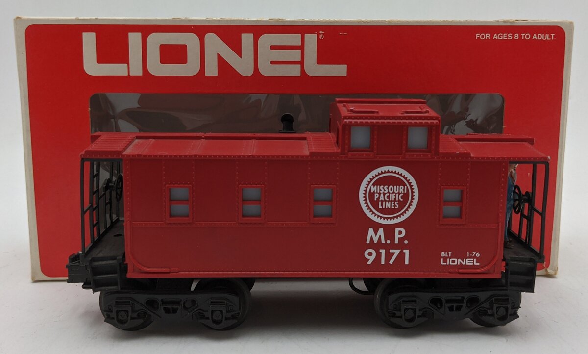 Lionel 6-9171 O Gauge Missouri Pacific Lighted Caboose EX/Box