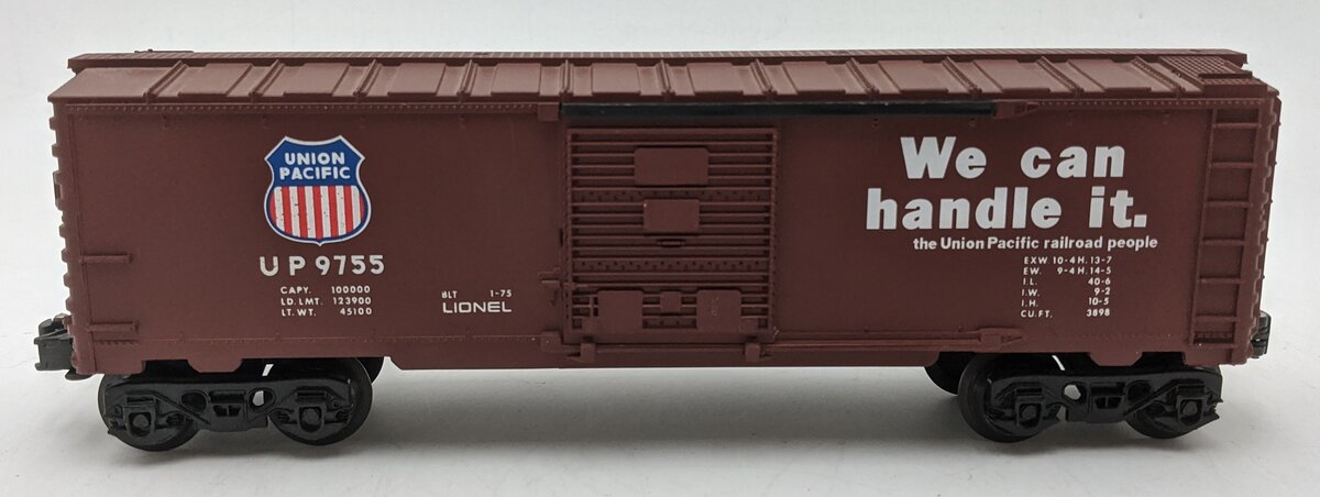 Lionel 6-9755 O Gauge Union Pacific Boxcar EX/Box
