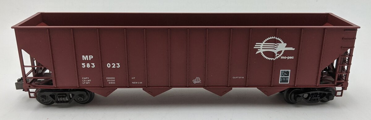 Weaver U4909L O Gauge MO-PAC 4-Bay High Side Hopper Car LN/Box