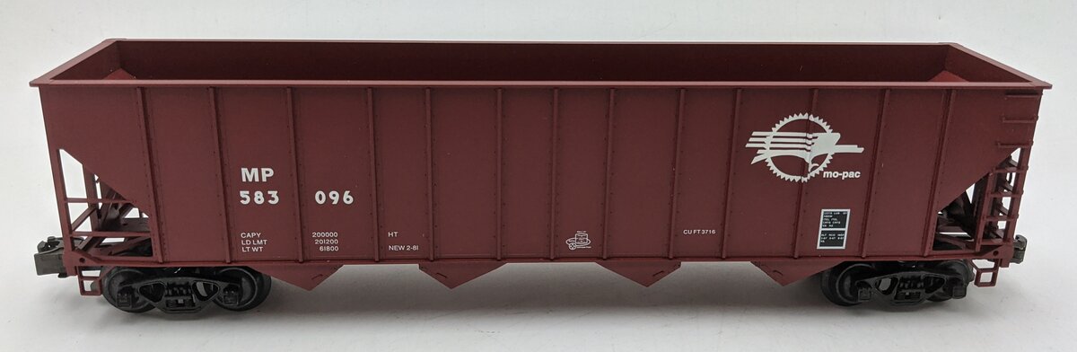 Weaver U4909L O Gauge MO-PAC 4-Bay High Side Hopper Car LN/Box