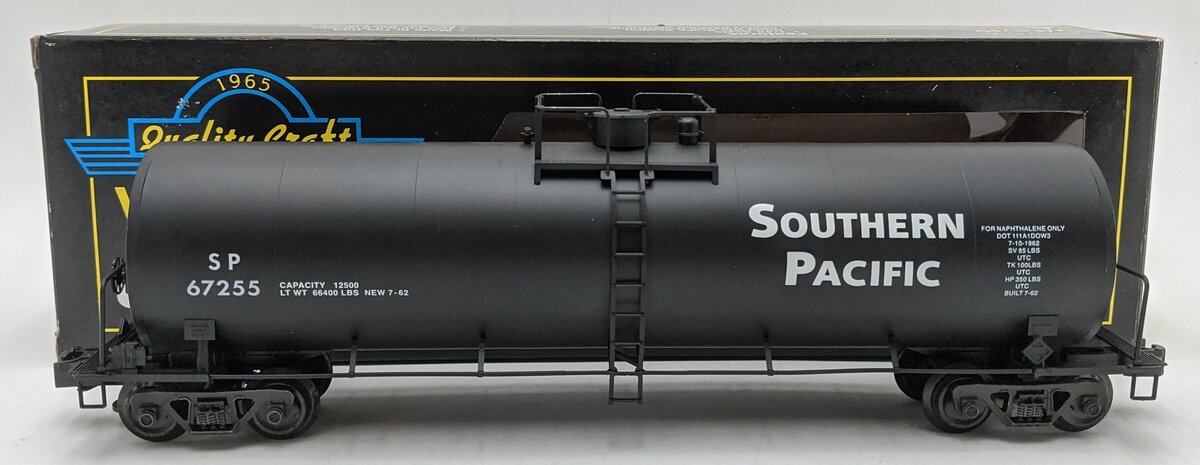 Weaver U4512LD O Scale Southern Pacific 50' Tank Car #67255 LN/Box
