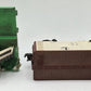 Lionel 3662 Vintage O Brown & White Automatic Reefer Car w/AAR Trucks & Platform/Box