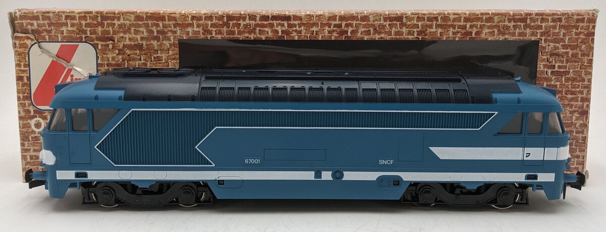 Lima 216572G O Scale French Railways Diesel Locomotive #67001 (2-Rail) LN/Box