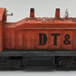 Lionel 6-8111 O Gauge DT&I NW-2 Switcher Diesel Locomotive - Custom Weathered
