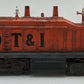 Lionel 6-8111 O Gauge DT&I NW-2 Switcher Diesel Locomotive - Custom Weathered