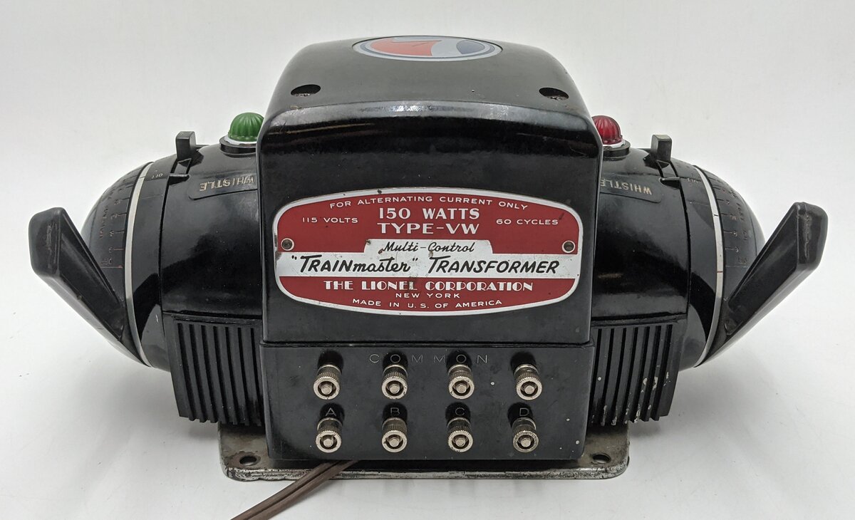 Lionel Vintage O Gauge VW 150 Watt 4 Train Transformer