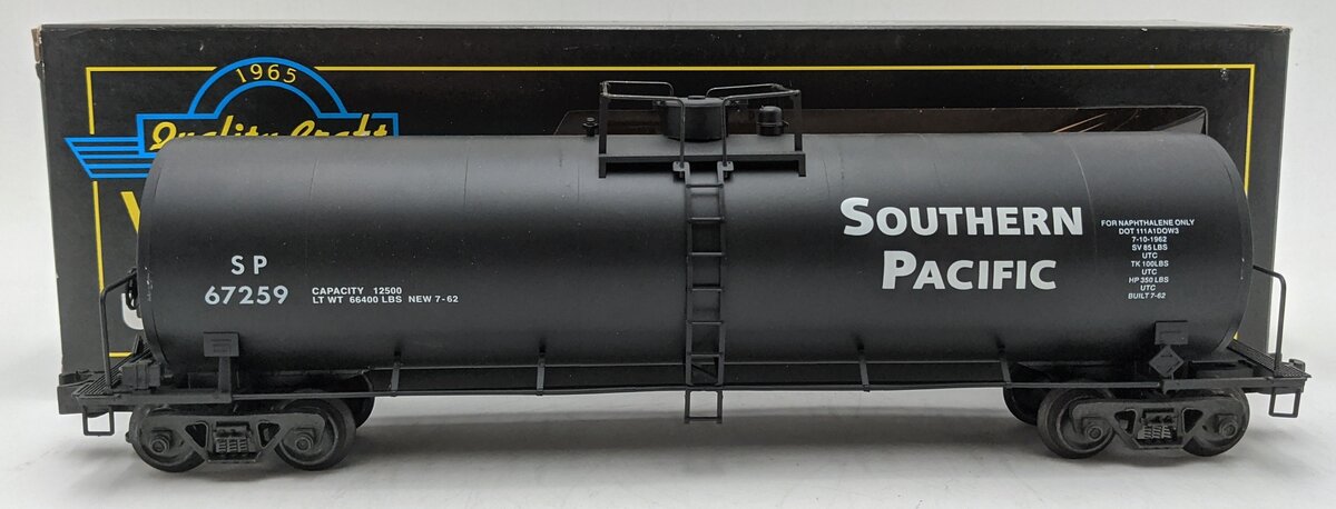 Weaver U4512LD O Scale Southern Pacific 50' Tank Car #67259 LN/Box