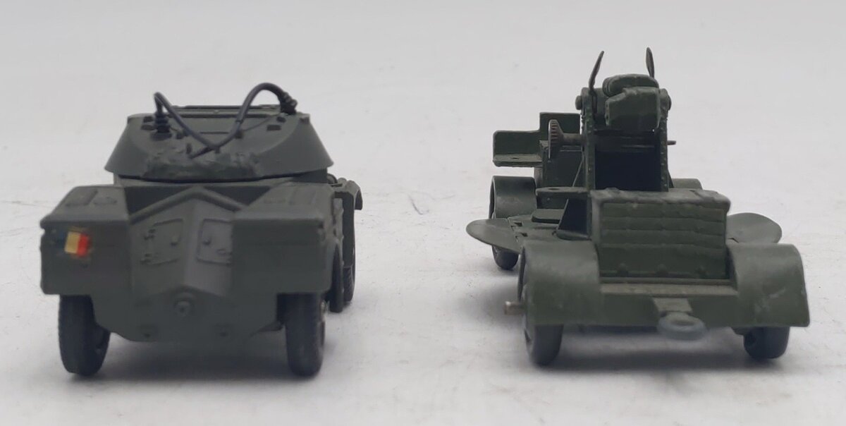 Dinky Toys 1/43 Diecast Vehicles: 161B, 814 [2] VG