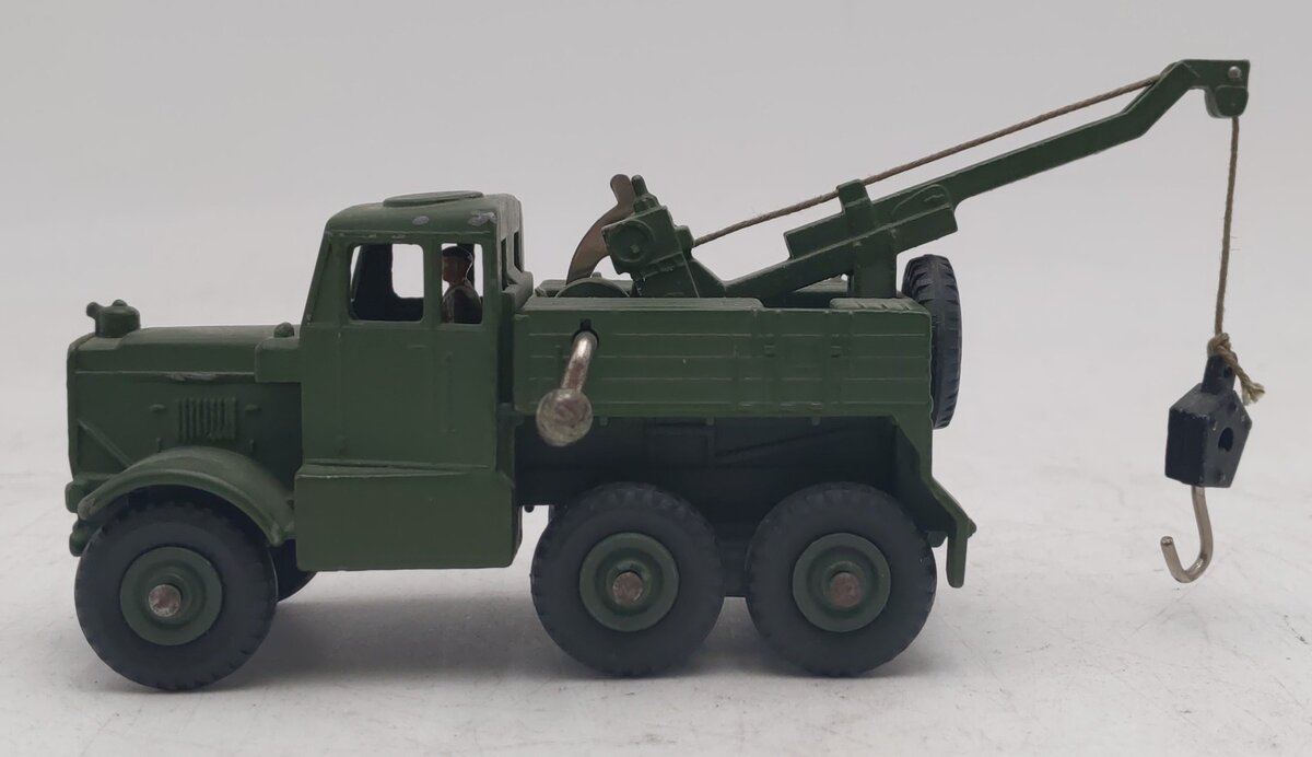 Dinky 661 1:48 Scale Diecast Recovery Tractor With Plastic Driver Inside EX