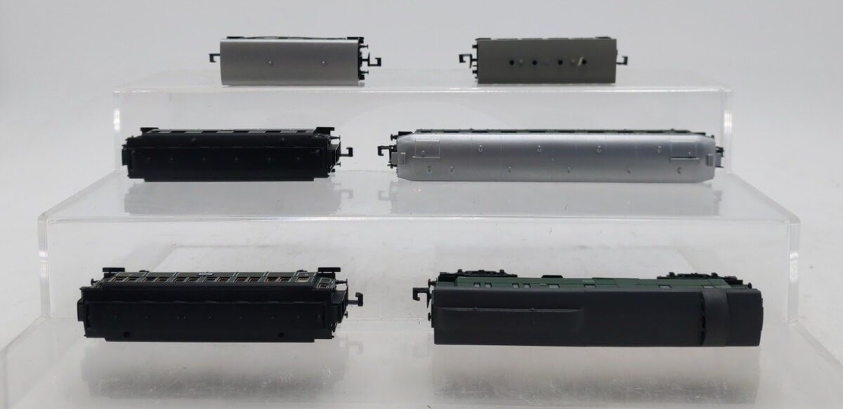 Trix & Other N Scale Assorted Passenger Cars [6] EX