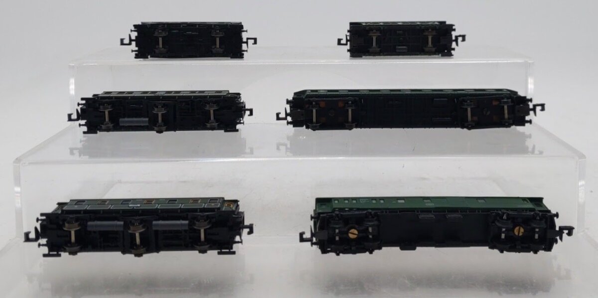 Trix & Other N Scale Assorted Passenger Cars [6] EX