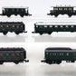 Trix & Other N Scale Assorted Passenger Cars [6] EX