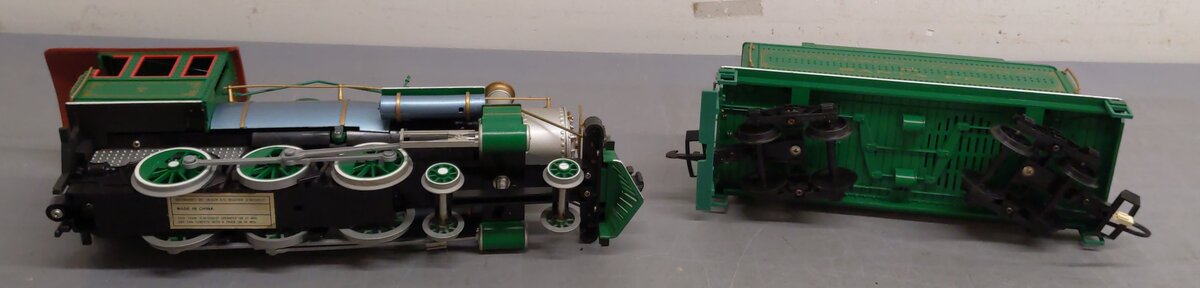 Bachmann 90-0100-27 G Scale Santa Fe Big Hauler Loco & Tender #7 VG