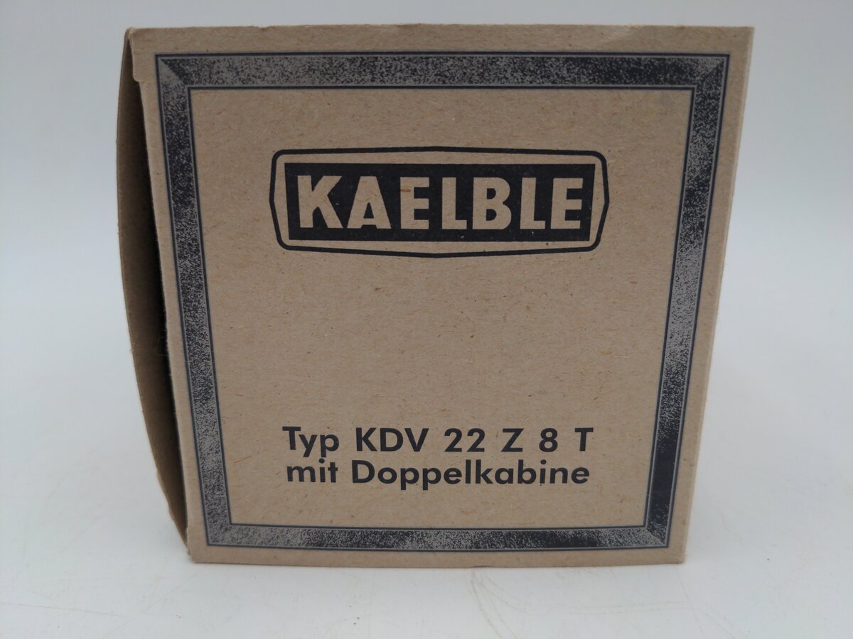 NZG 452-30 1:50 Kaelble KDV22 Z8T Historical Heavy Weight truck VG/Box