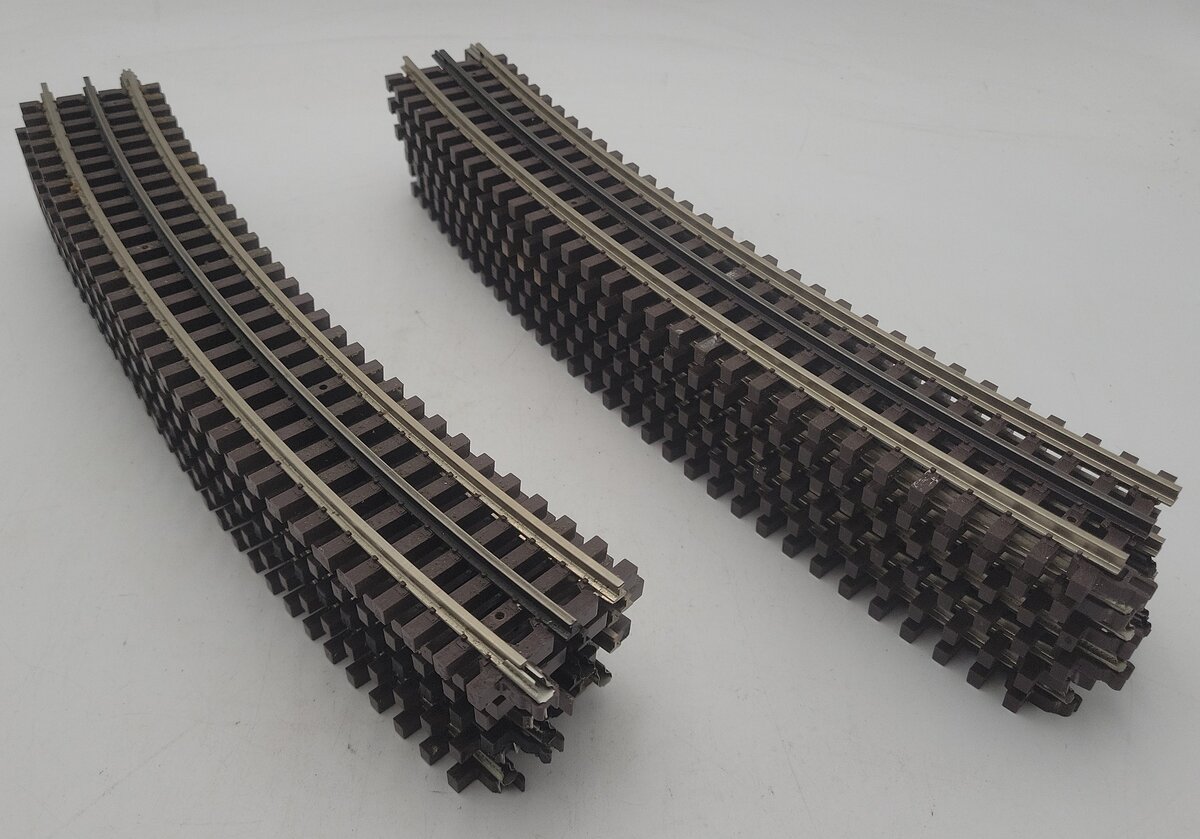 Atlas 6062 O72 Full Curve Track Sections (12) EX