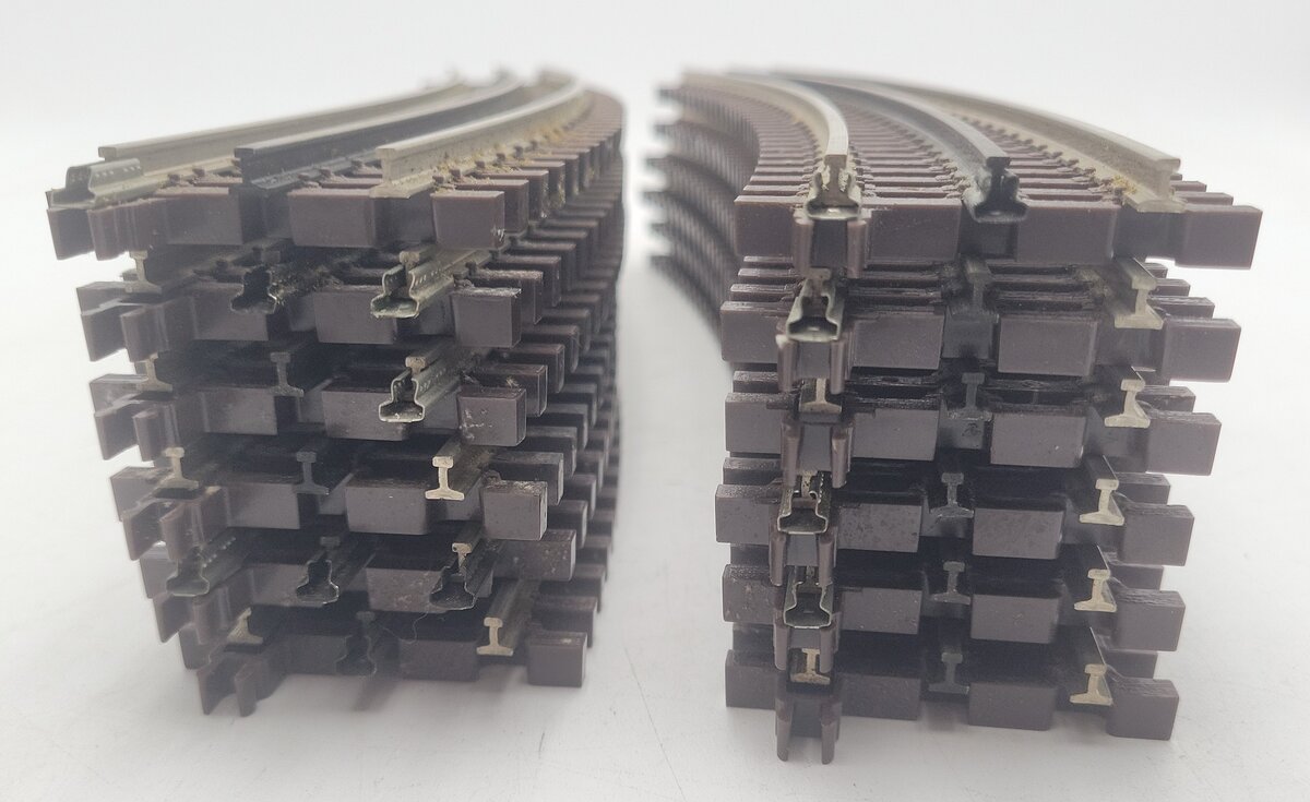 Atlas 6062 O72 Full Curve Track Sections (12) EX