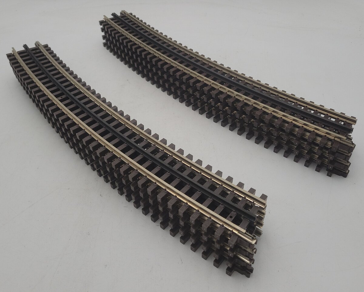 Atlas 6011 O Gauge O81 Curved Track (8) EX