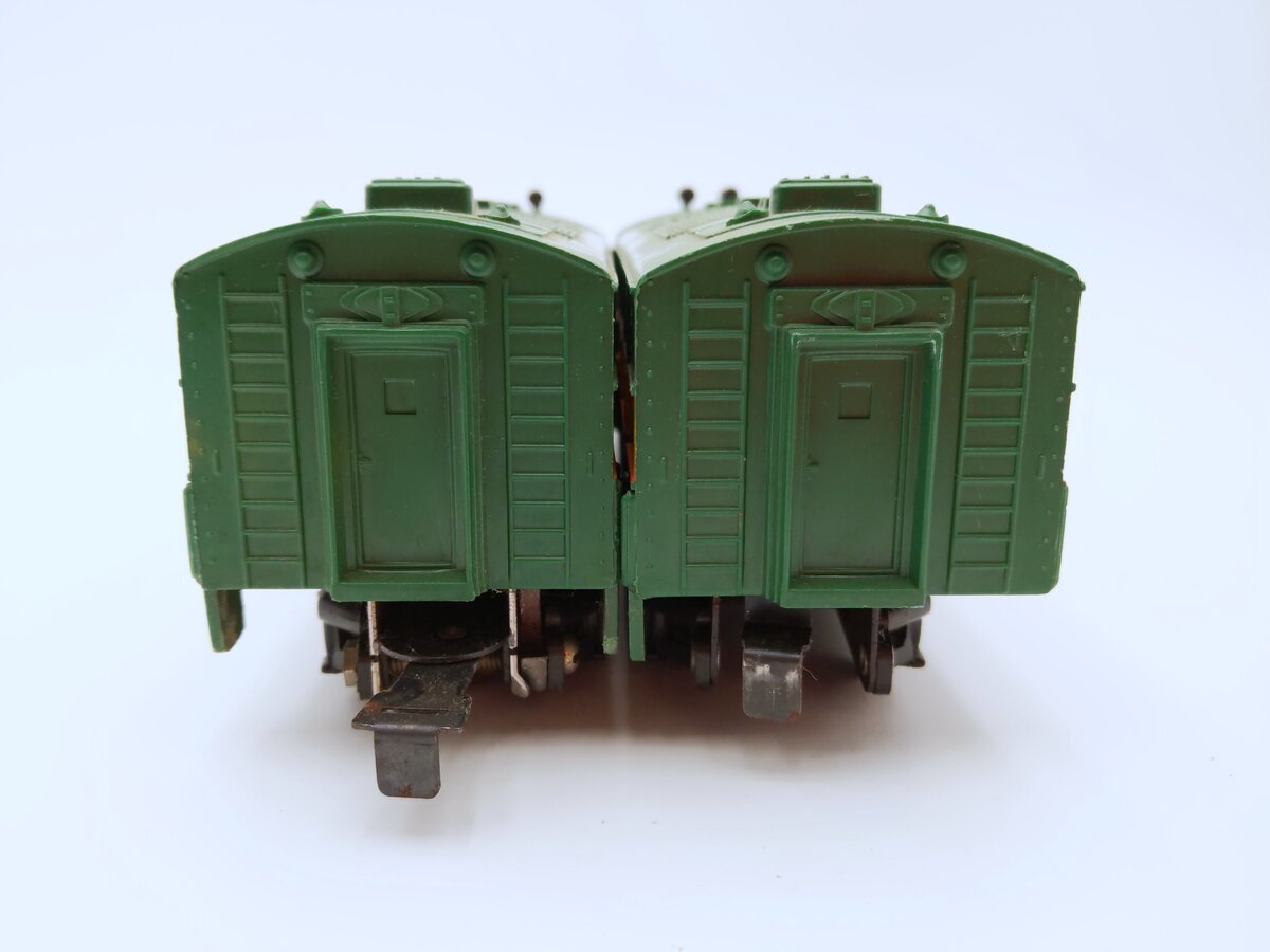 Marx Vintage O Western Pacific EMD E8 AA Powered/Dummy Diesel Locomotives #901 VG