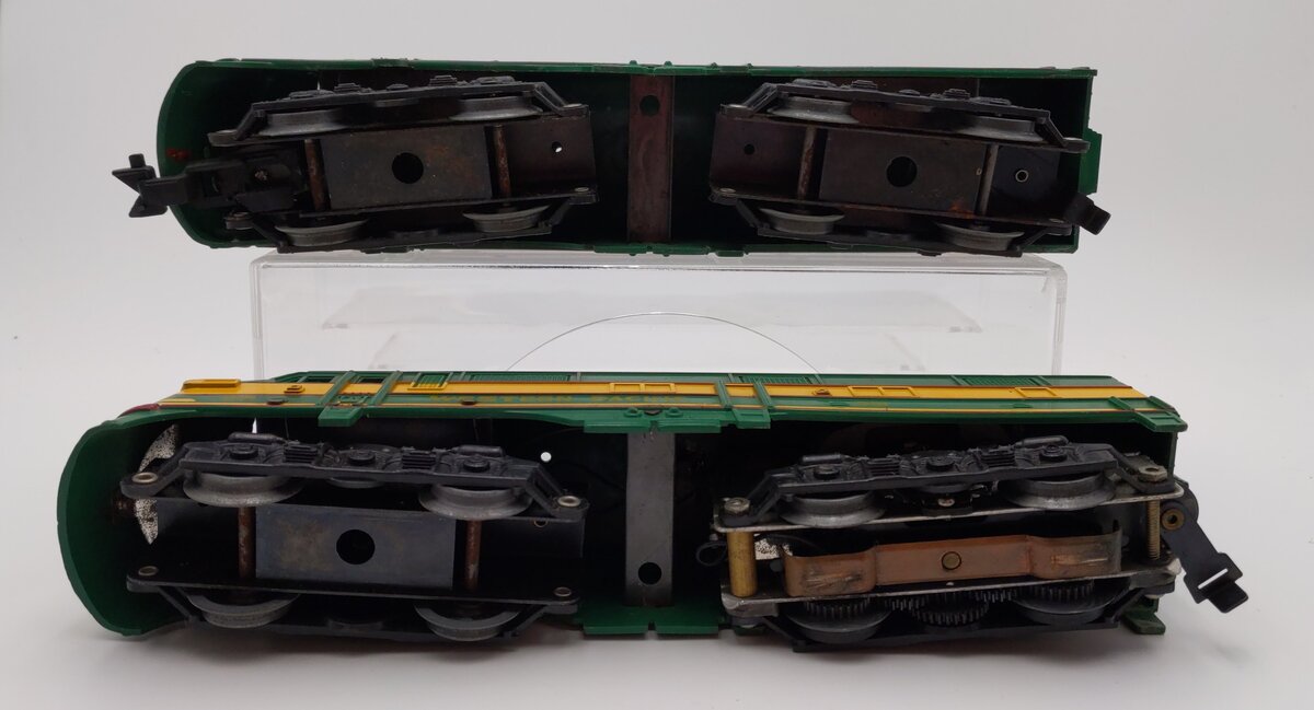 Marx Vintage O Western Pacific EMD E8 AA Powered/Dummy Diesel Locomotives #901 VG