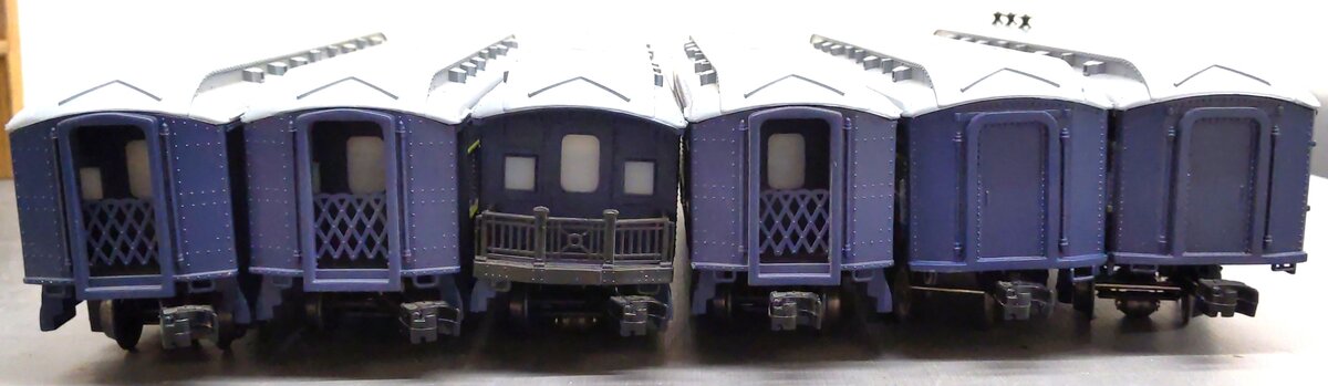 Lionel O Gauge Baltimore & Ohio Passenger Car Set (Set of 6) EX