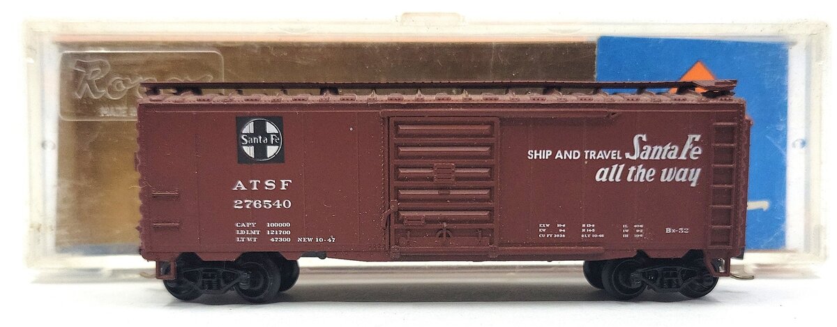 Roco 28501 N Santa Fe Chief Boxcar #276540 EX/Box