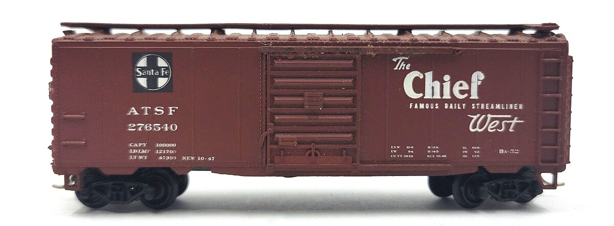 Roco 28501 N Santa Fe Chief Boxcar #276540 EX/Box