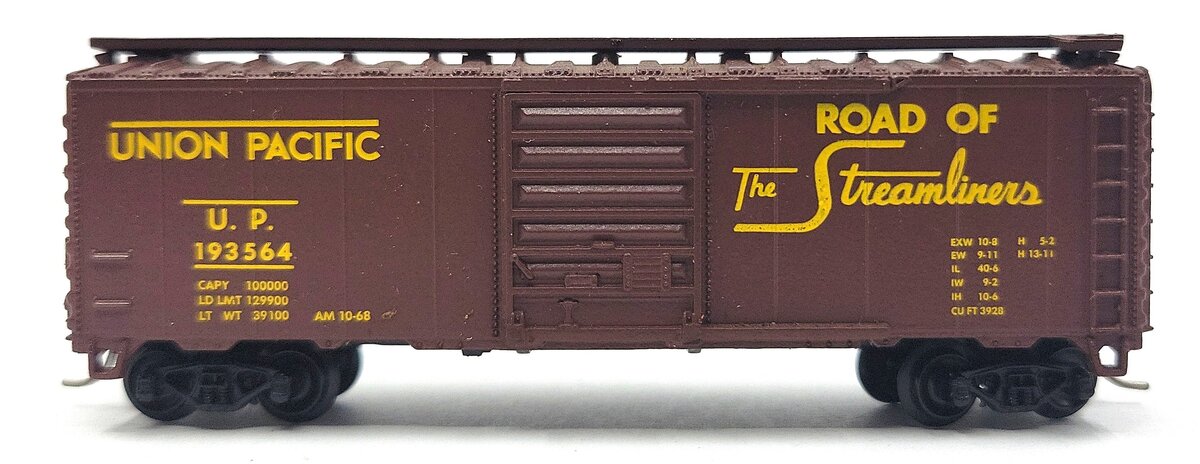 Atlas 3420 N Scale Union Pacific 40' Boxcar #193564 LN/Box