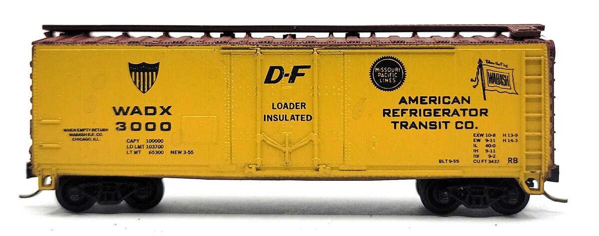 Atlas 3326 N Scale American Refrigerator Transit 40' Boxcar #3000 LN/Box