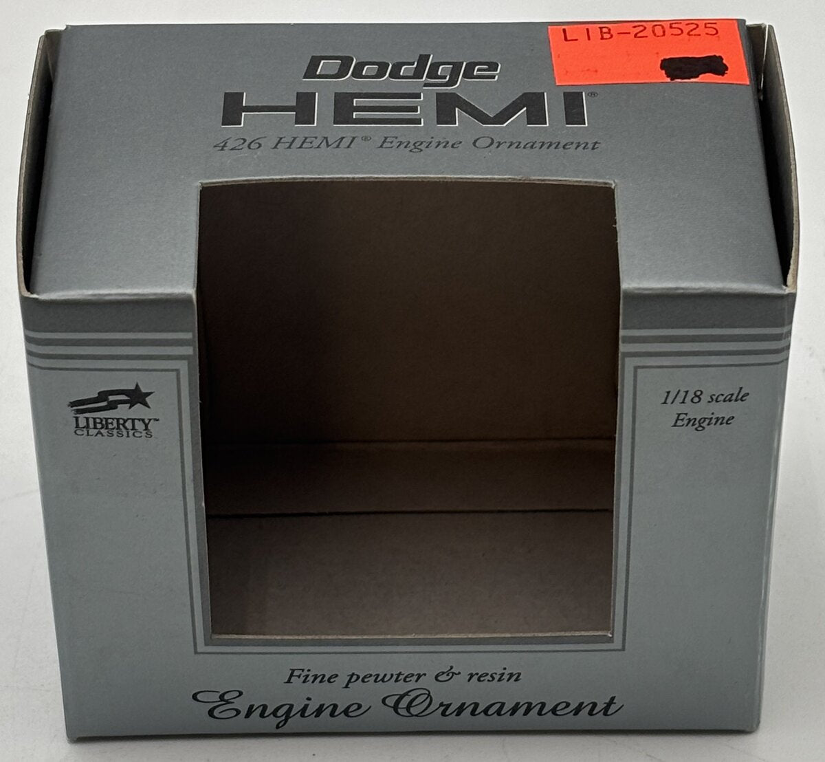 Liberty Classic 20525 1:18 Dodge 426 Hemi Engine Ornament LN/Box