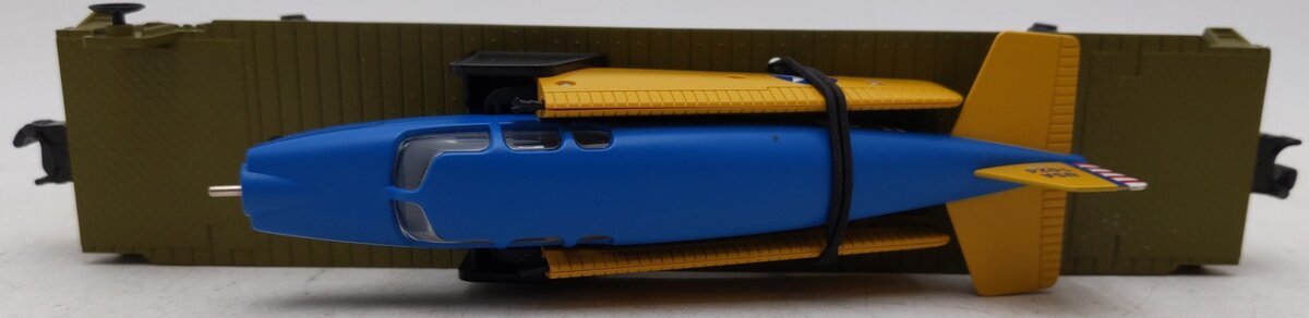 MTH 30-76004 Army Flatcar w/Airplane EX/Box