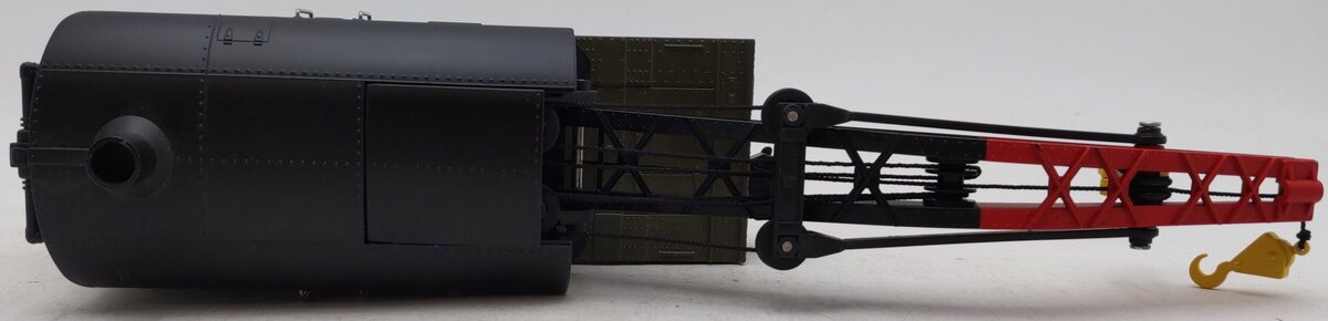 MTH 30-7994 O Gauge U.S. Army Crane Car LN/Box