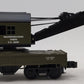 MTH 30-7994 O Gauge U.S. Army Crane Car LN/Box