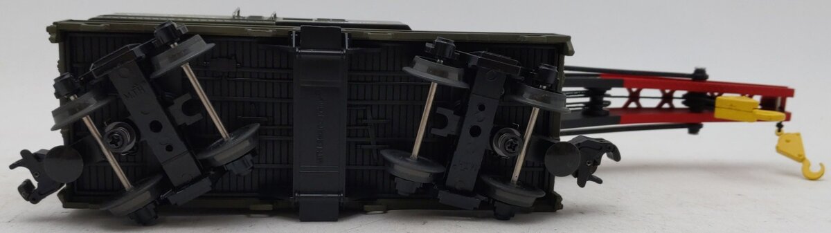 MTH 30-7994 O Gauge U.S. Army Crane Car LN/Box
