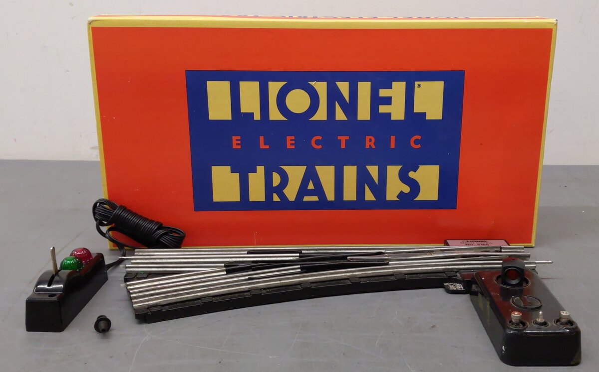 Lionel 6-5166 O72 Left Hand Remote Switch/Turnout EX/Box