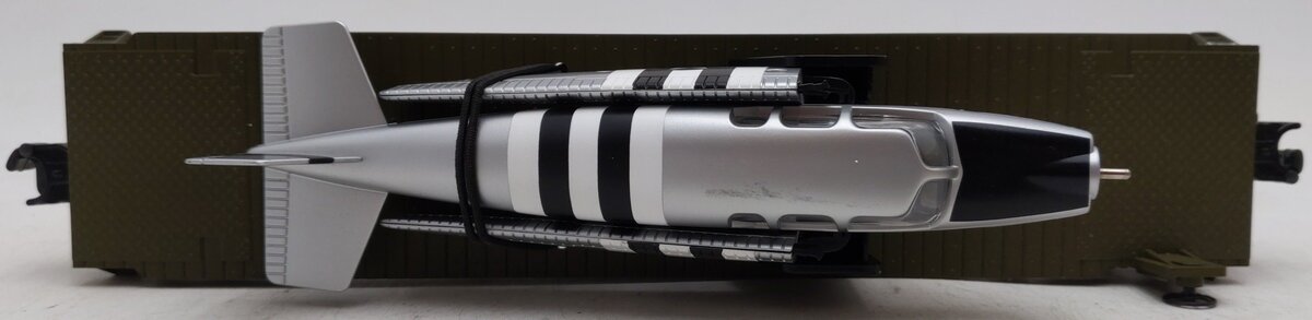 MTH 30-76132 USAAC Air Force Flatcar w/Airplane #56842 EX/Box