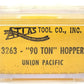 Atlas 3263 N Scale Union Pacific Hopper Car w/Coal Load #18137 LN/Box