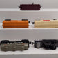 Marx Vintage O Gauge Train Cars Unnumbered ERIE, 39520, 284, 3280, 43461 [5] VG