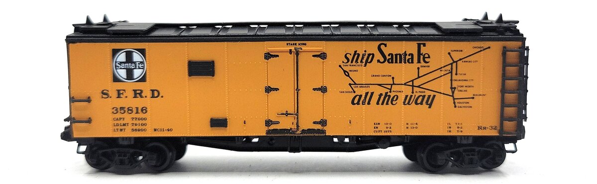 Tex-N-Rails 35816 N Scale Sata Fe 