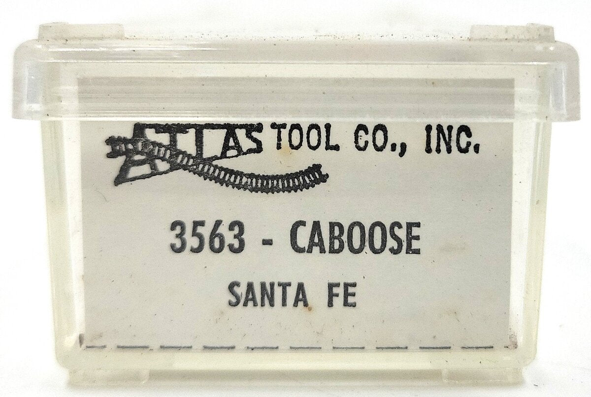 Atlas 3563 N Atchison, Topeka & Santa Fe 34' Steel Caboose #2219