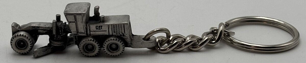 Precision Pewter-Craft 1:150 CAT 140H Motor Grader Key Chain Pewter Cast LN