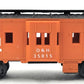 Model Power 1008 N Scale Delaware & Hudson "Guilford" Bay Window Caboose #35815 EX/Box