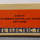 Lionel 6-65167 O27 42" Left Hand Remote Control Switch Turnout VG/Box