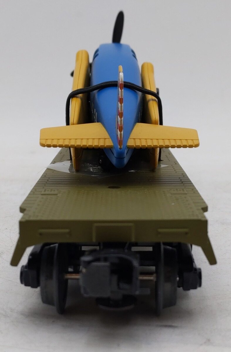 MTH 30-76004 Army Flatcar w/Airplane EX/Box
