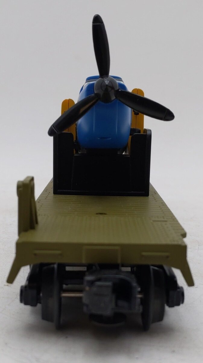 MTH 30-76004 Army Flatcar w/Airplane EX/Box