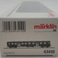 Marklin 43410 Swiss Federal Railways Lightweight Steel CabControl Car LN/Box