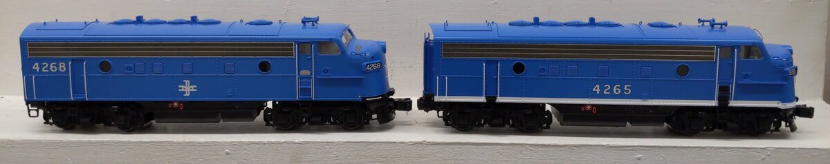 Lionel 2433180 O BM Legacy F7 AA Diesel Locomotive #4265,#4268 (Set of 2) EX/Box
